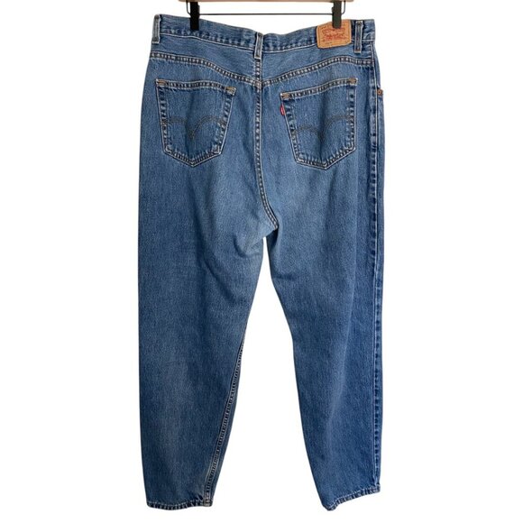 Levi's 550 Jeans Size 18  39x30 Classic Relaxed Fit Tapered Leg Baggy - Picture 4 of 6